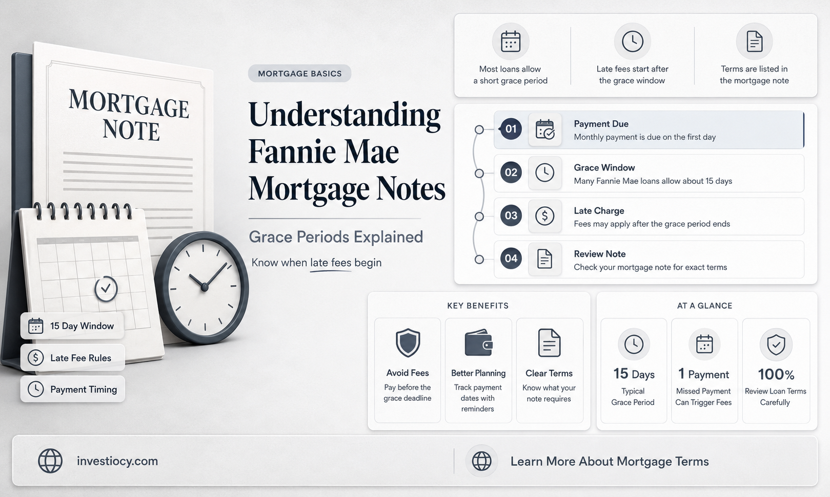 does a fannie mae mortgage note have a grace period