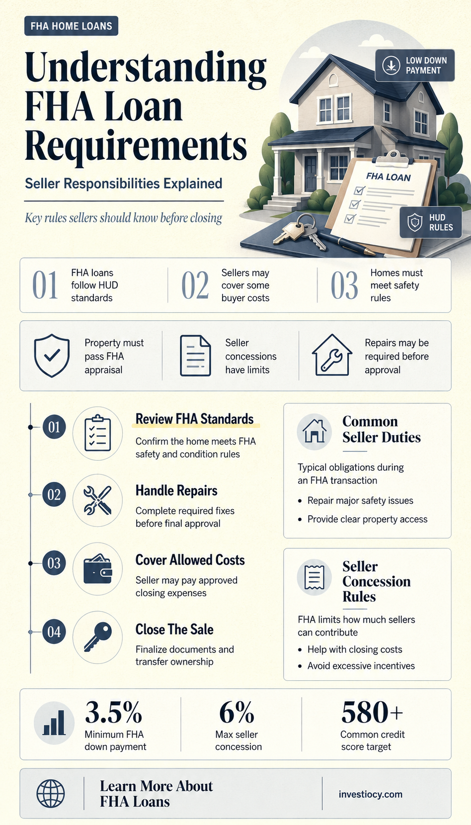 does the seller have to do anything forafha loan