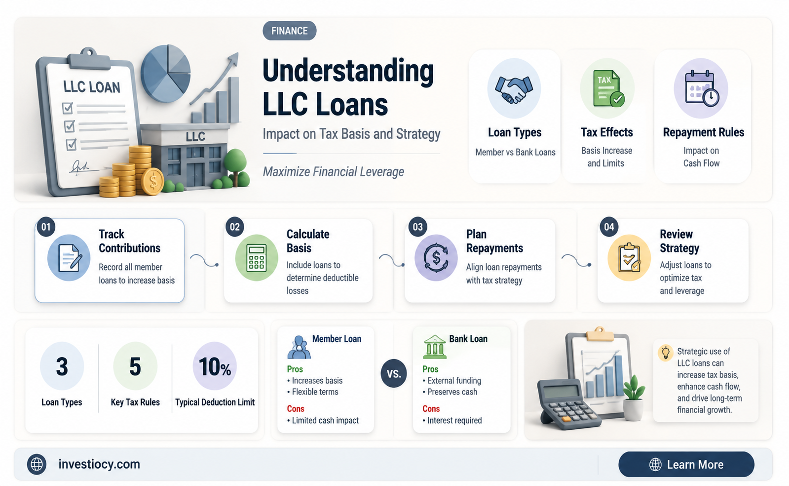 does loan to llc increase basis