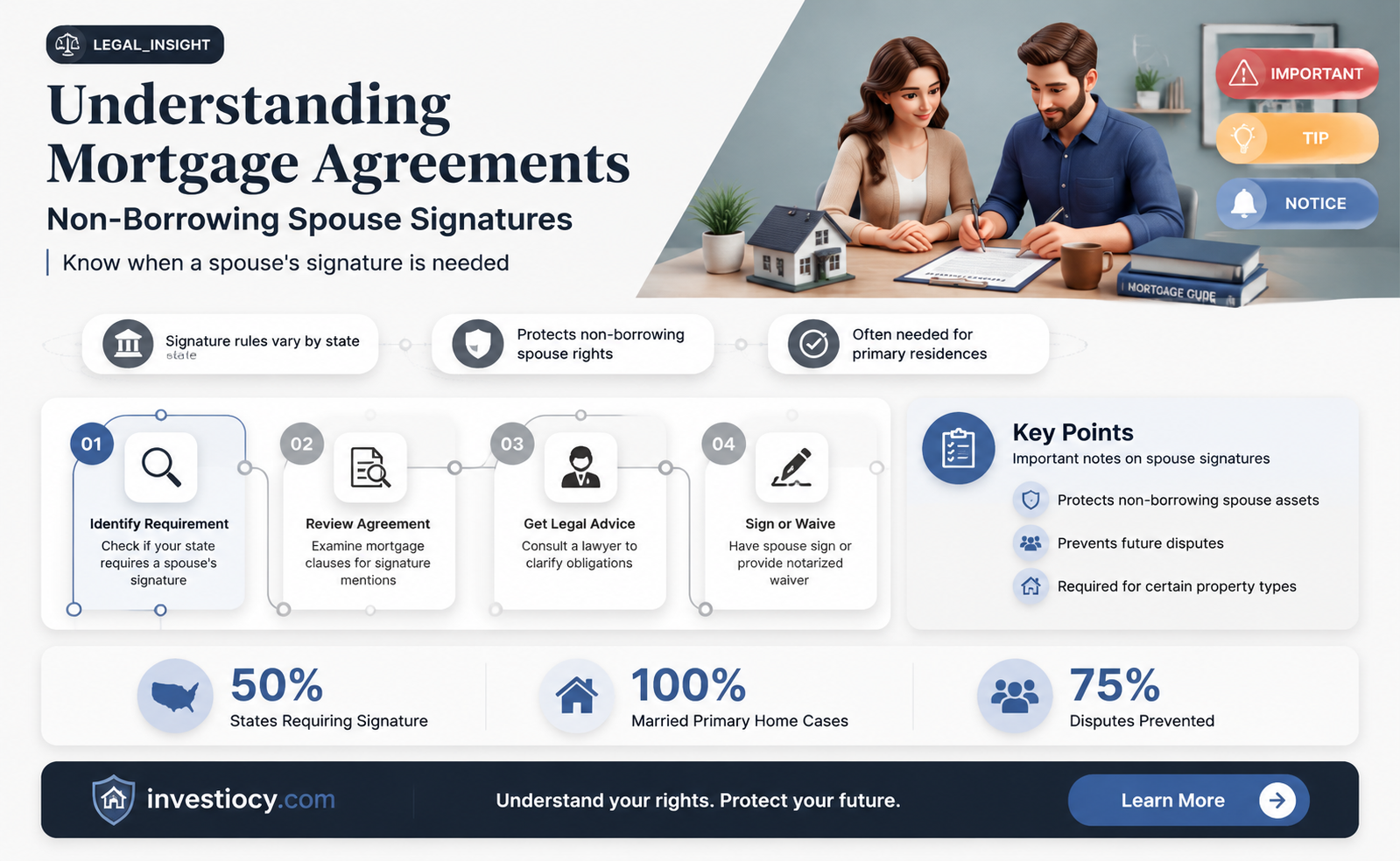 does a non borrowing spouse sign the mortgage