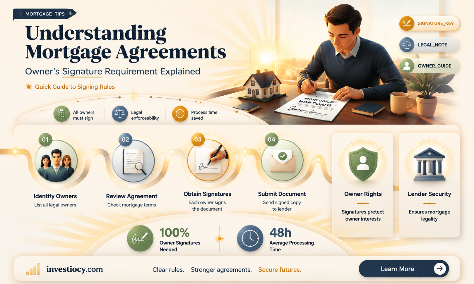 does a owner have to sign on a mortgage