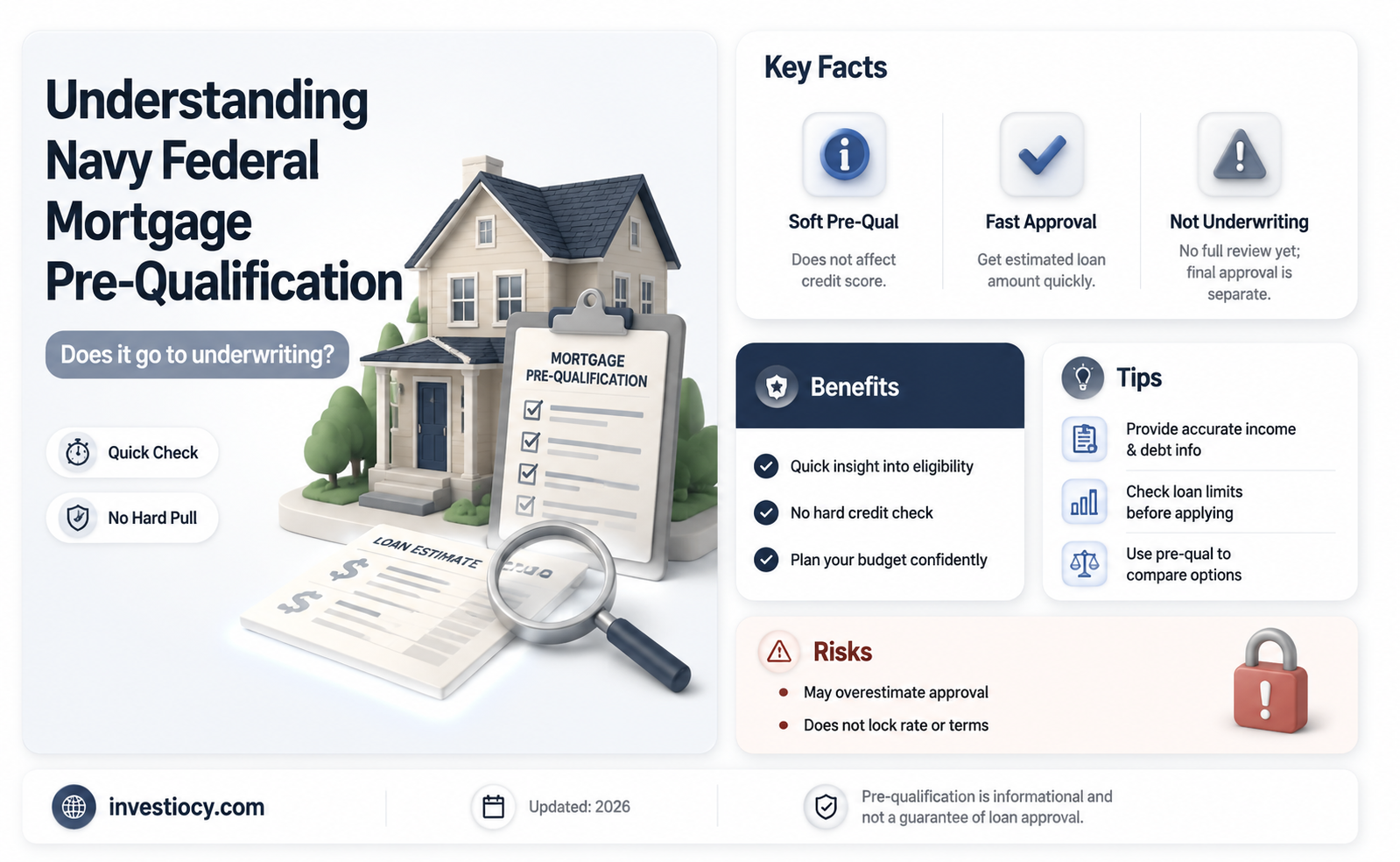 does a navy federal mortgage pre-qualification go to underwriting