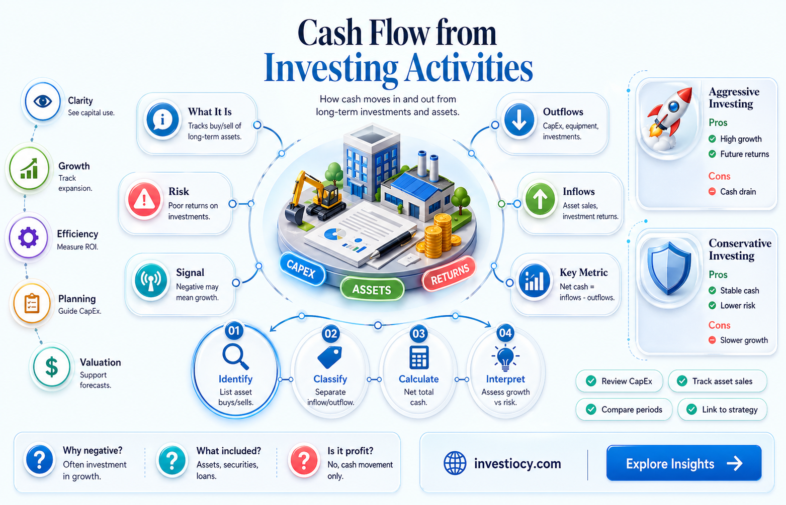 what is cash flow from investing activities