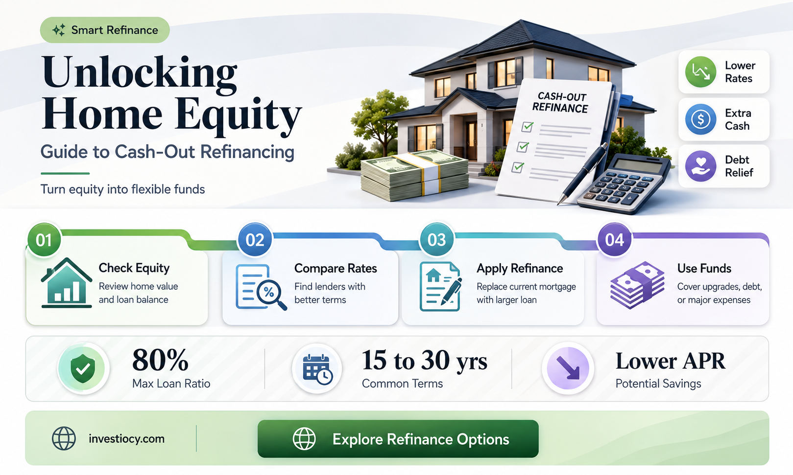 how do people cash out on a refiance mortgage