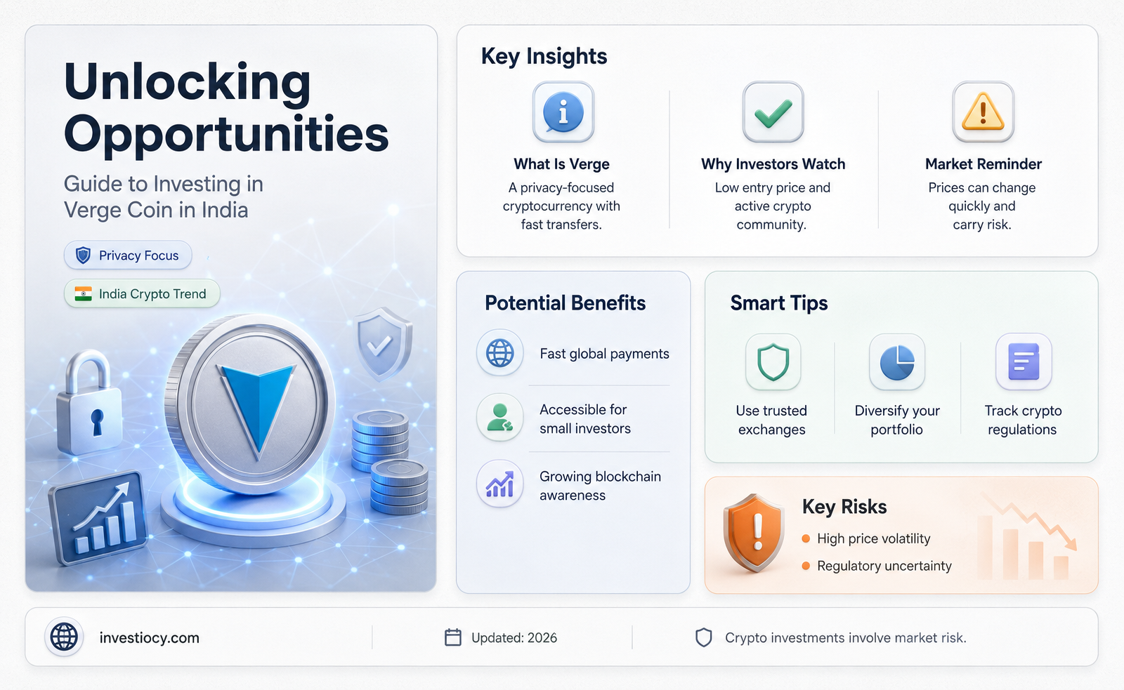 how to invest in verge coin india