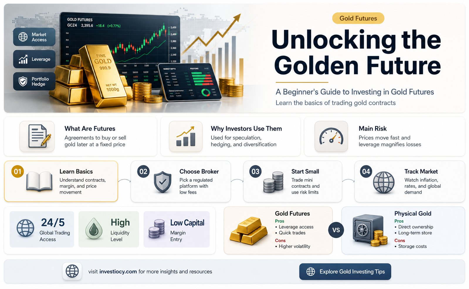 how to invest in gold futures