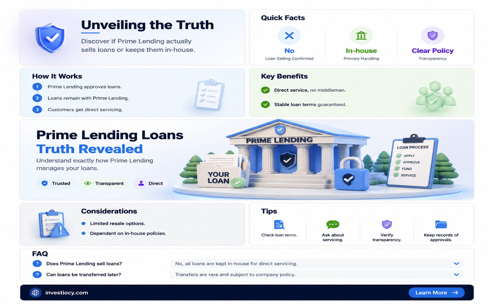 does prime lending sell loans