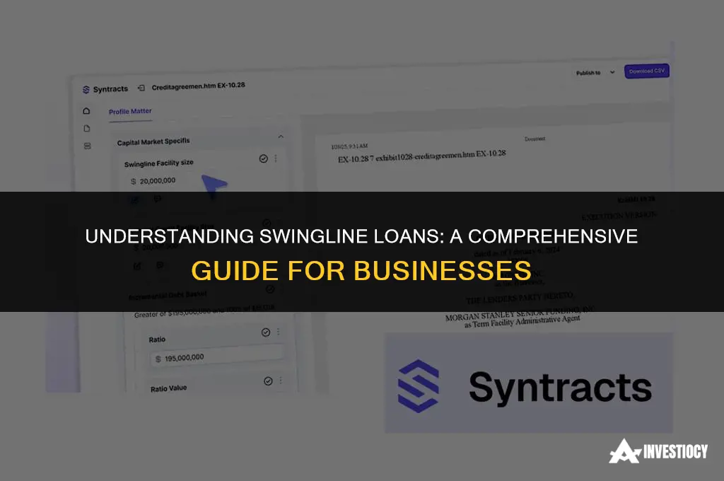 what is swingline loan