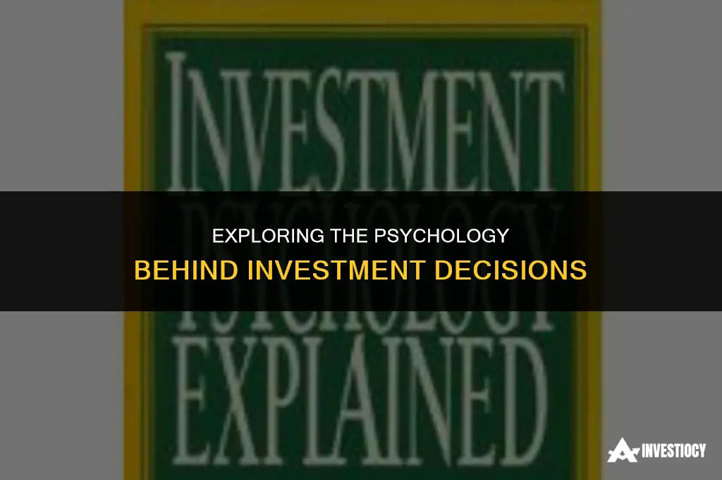 why do people invest in things